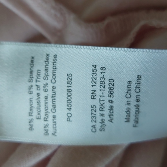 Aritzia "Babaton", size M, light dusy pink color top - Picture 8 of 8